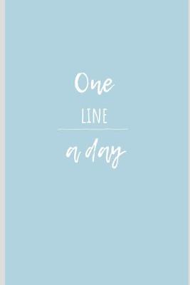 Book cover for One Line A Day
