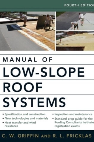 Cover of Manual of Low-Slope Roof Systems