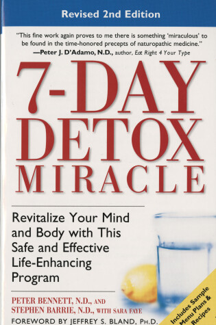 Cover of 7-Day Detox Miracle