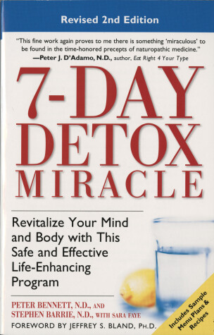 Book cover for 7-Day Detox Miracle