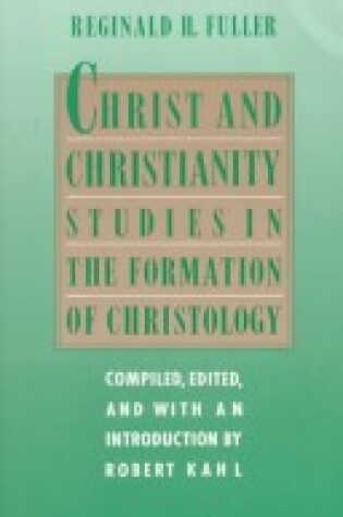 Cover of Christ and Christianity