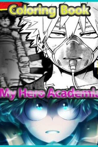 Cover of My Hero Academia Coloring Book