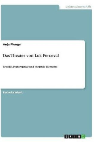 Cover of Das Theater von Luk Perceval