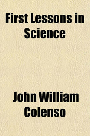 Cover of First Lessons in Science