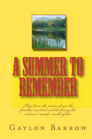 Cover of A Summer to Remember