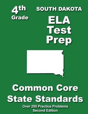 Book cover for South Dakota 4th Grade ELA Test Prep