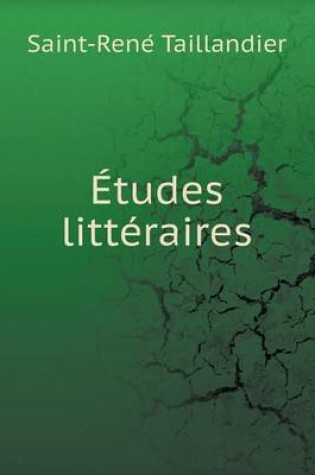 Cover of Études littéraires