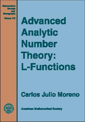 Book cover for Advanced Analytic Number Theory