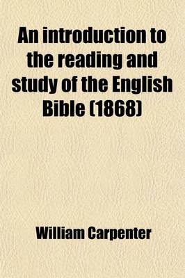 Book cover for An Introduction to the Reading and Study of the English Bible