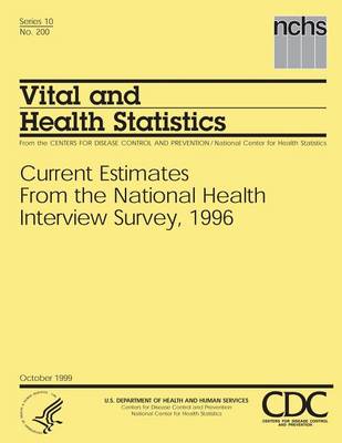 Book cover for Vital and Health Statistics Series 10, Number 200