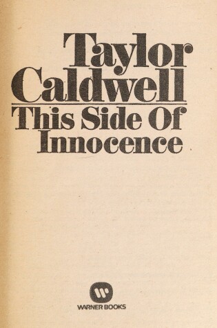 Cover of This Side of Innocence