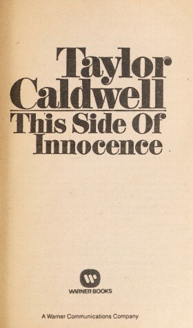 Book cover for This Side of Innocence