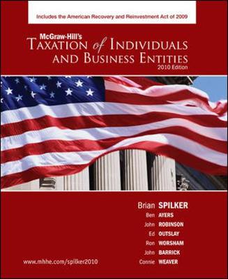 Book cover for Taxation of Individuals and Business Entities, 2010 edition