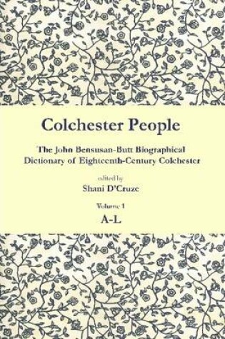 Cover of Colchester People, Volume 1