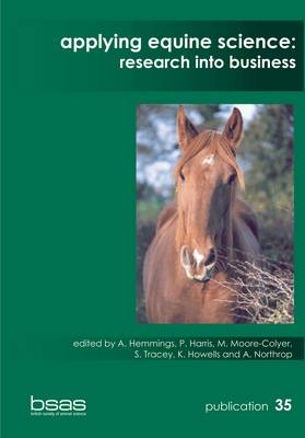 Book cover for Applying Equine Science