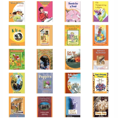 Cover of Rainbow Reading Orange Series 20 Titles: Digital Books + Activities