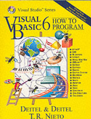 Book cover for Visual Basic 6 How to Program