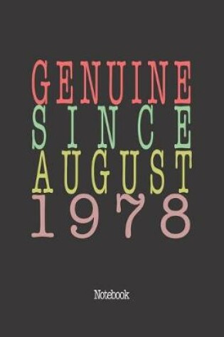 Cover of Genuine Since August 1978