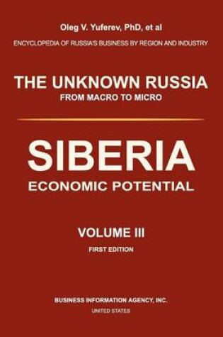 Cover of Siberia. Economic Potential.Volume III.