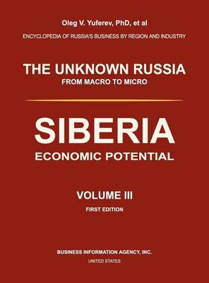 Book cover for Siberia. Economic Potential.Volume III.