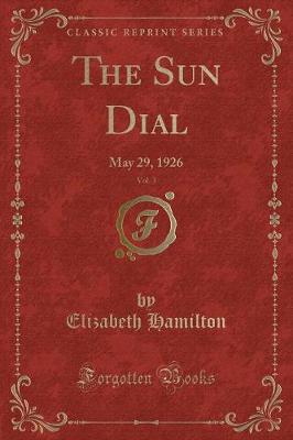 Book cover for The Sun Dial, Vol. 3