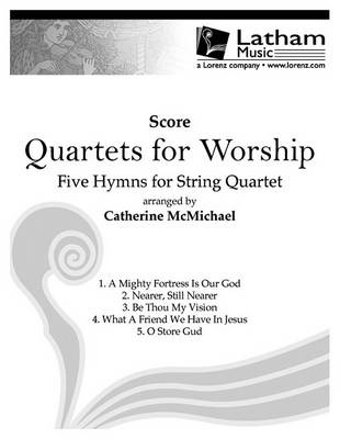 Book cover for Quartets for Worship - Score