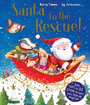 Book cover for Santa to the Rescue!