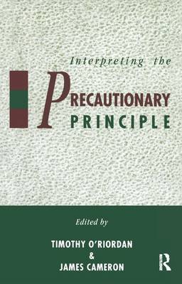 Book cover for Interpreting the Precautionary Principle