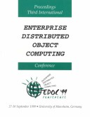 Book cover for 3rd International Enterprise Distributed Object Computing Workshop (Edoc '99)