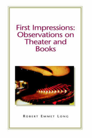 Cover of First Impressions