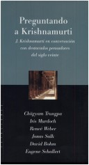 Book cover for Preguntando a Krishnamurti