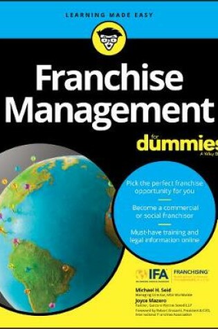 Cover of Franchise Management For Dummies