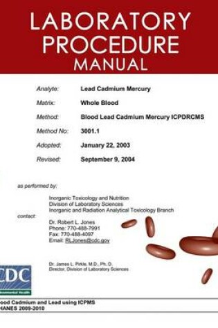 Cover of Laboratory Procedure Manual