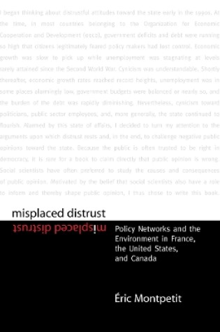 Cover of Misplaced Distrust