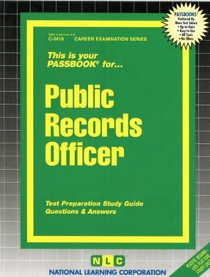 Cover of Public Records Officer