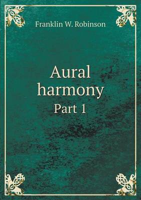 Book cover for Aural harmony Part 1