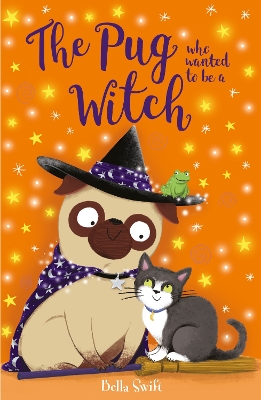 Book cover for The Pug who wanted to be a Witch