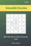 Book cover for Futoshiki Puzzles - 200 Normal to Hard Puzzles 5x5 vol.2