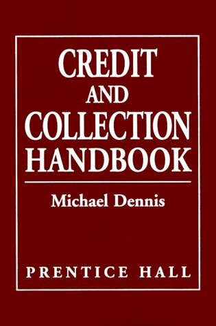Cover of Credit and Collection Handbook