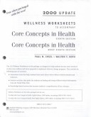 Book cover for Core Concepts in Health