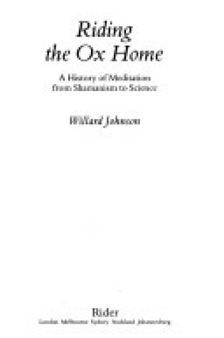 Cover of Riding the Ox Home