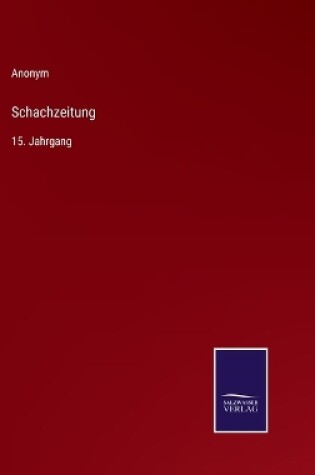 Cover of Schachzeitung