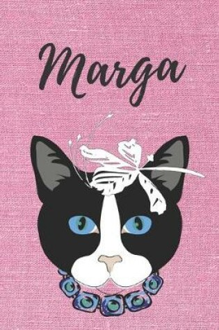 Cover of Marga Notizbuch DIN A5 Katze / Malbuch / Tagebuch / Journal / Geschenk