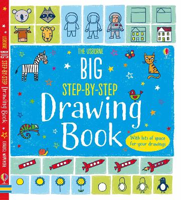 Book cover for Big Step-by-Step Drawing book