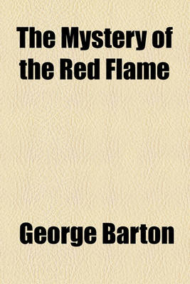 Book cover for The Mystery of the Red Flame
