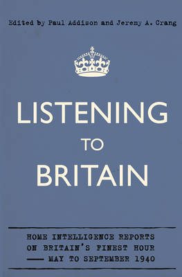 Book cover for Listening to Britain