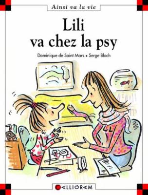 Book cover for Lili va chez le psy (55)