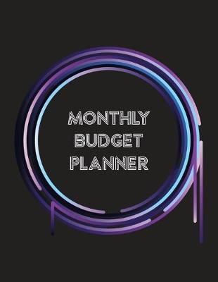 Book cover for Monthly Budget Planner