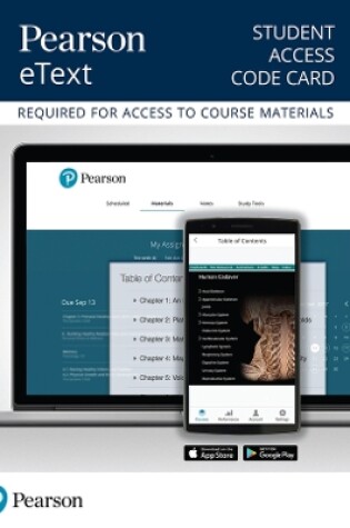 Cover of Pearson eText Principles of Human Physiology -- Access Card