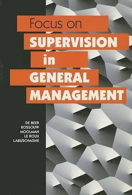 Book cover for Focus on Supervision in General Management